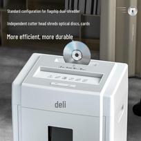 Deli Level 5 Commercial Paper Shredder CN plug (adapter included)