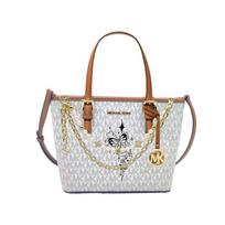 MICHAEL KORS handbag [Customized bag] Jet Set presbyopic color matching shopping bag hand-painted spray-painted decorative chain leather Die Yi Qing balta