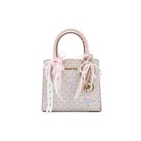 MICHAEL KORS handbag [Customized bag] OKHR Love Fireworks Lace Ornaments Rabbit Doll Sweet and Cute Artificial Leather Tote Bag Tote love fireworks rožinė