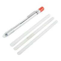 Stainless Steel Marker Pen Round Soapstone Holder Marker  Slate Pens Refillable Welding Tool Woodworking Machinery Manufacturing China Mainland