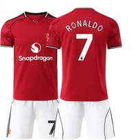 2526 season Manchester United home jersey No. 7 Ronaldo football jersey children's adult set Cross-border Football Kit 16