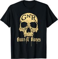 Guns N' Roses Official Skull Drip T-Shirt S įvairiaspalvis