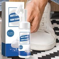 100ML White Shoe Cleaner Foam Suede Sheepskin Matte Shoes Leather Cleaner Polish Cleaning Tool Sneakers Care For White Shoes China Mainland