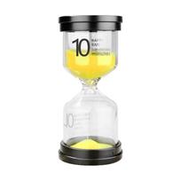 Hourglass Sandglass Sand Clock Timers Creative Mini Brushing Timer Black Top Sandglass Desktop Ornaments Small Gift Home Decor