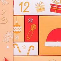 Christmas Calendar Advent Boxes 2026 Empty Calendar Advent Box Foldable Christmas 24 Days Calendar Gift Filling Box for Festival Green