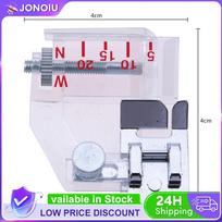 Adjustable Bias Binder Presser Foot with Ruler Multifunction Sewing Foot Stitch Guide for Quilting Mending Patchwork China Mainland