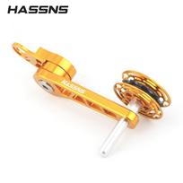 HASSNS Bicycle Derailleur Chain Guide Dirt Jump Bike Chain Tensioner Rear Derailleur Cycling Transmission Single Speed Change HA Gold