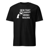 Skin That Smoke Wagon - Tombstone Shirt With Western Wyatt Earp Quote = Unisex Unisex T-Shirt S įvairiaspalvis