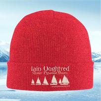 New Boats sailingwhite sail designsimple logo Unisex Women Unisex Knitted Hat Beanie Pullover Cap Winter Thermal Warm Christmas O
