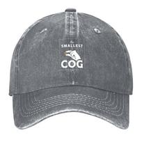 New The Smallest Cog White Logo Design Baseball Cap custom Hat Anime Hat Christmas Hat birthday Womens Hats  Unisexs