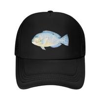 New Blackspot Tuskfish Baseball Cap Hip Hop fashionable Luxury Brand sun hat Unisexs Luxury Womens