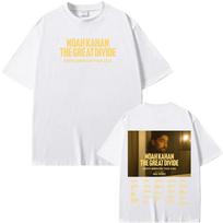 The Great Divide Tour 2026 T-Shirt Noah Kahan Tour Graphic Printing High Quality Tee Women/men 100%cotton Gothic O-neck Tshirt Anime T-shirt S įvairiaspalvis
