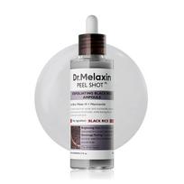 Dr.Melaxin Peel Shot Glow Black Rice Peeling Ampoule Soft Exfoliating Face And Body Scrub Dead Skin Cells Blackheads Remover For All Skin Types Korean