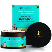 Pilgrim Argan Oil Hair Mask with Lotus & Camellia Dry And frizzy Hair 200ml