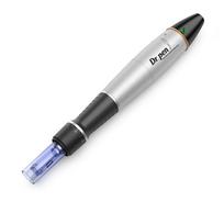 Dr.pen A1 Elektrinis mikroadatinis Derma rašiklis Mikrokristalinė mezoterapija Grožio prietaisas sidabras