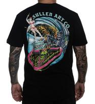 Sullen Grim Ripper Death Skeleton Sailing Beach Summer Tattoo Ink Shirt SCM4154 S įvairiaspalvis