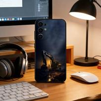 Classic excavator Phone Case For Samsung S25,S24,S21,S22,S23,S30,Ultra,S20,Plus,Fe,Soft Silicone Black Cover Samsung S20fe