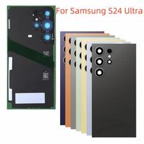 Battery Cover For Samsung Galaxy S24 Ultra SM-S928B/DS SM-S928U1 SM-S928N Back Cover Rear Housing Replacement oranžinė
