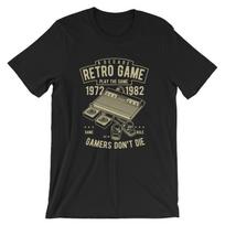 Retro Game T-Shirt Mens Womens Tees Top. Video Gamer 100% Cotton Premium Tee NEW S
