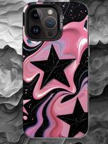 Y2K colorful laser Phone Case For  iPhone 17 16 15 14 13 12 11 Pro Max Plus Silver Matte Shockproof and scratch-proof iPhone12PROMAX