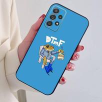 D-DtMF B-Bad B-Bunny Phone Case For Samsung S24,21,22,23,30,Ultra,20,Plus,Note,10,9,Black soft silicone case SamsungS22plus5G