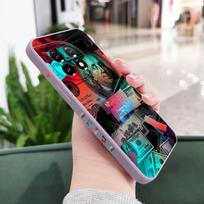 Dazzling Wealth Phone Case For Oneplus 13 13R 12 12R 11 11R 10 10R 10T 9R 9RT 9 8T 8 7 7T Pro 5G Liquid Silicone Cover OnePlus 13 5G šviesiai violetinė spalva