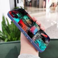 Dazzling Wealth Phone Case For iPhone 12 11 X XR XS 8 7 SE2 Plus Pro Max Mini Silicone Cover iPhone 11 Pro šviesiai mėlyna spalva