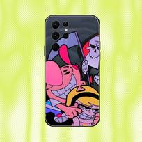 Grim Adventures of Billy Mandy  Phone Case For Samsung S 25,24,23,22,30,21,10,9,Ultra,Plus,Lite,FE,4,5G Black Soft Case Samsung S225G