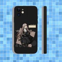 Girls Frontline Ump45 Phone Case For iPhone 16,15,14,13,12,11,Pro,Max,Plus,X,XS,XR,SE,8,7,Mini,Soft Silicone Black Case iPhone15pro