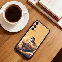 S-Sumo wrestler Phone Case For Samsung Galaxy A73,A72,A71,A70,A53,A52,A51,Soft Silicone Black Cover Samsung a50 30s 50s