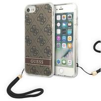 Etui Guess 4G Print Strap Do Iphone Se 2022 / Se 2020 / 7/ 8, Brązowy/Brown