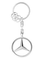 [Mercedes-Benz Collection] Genuine Open Star Key Ring sidabras