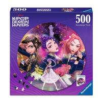 RAVENSBURGER Dėlionė „K-Pop Demon Hunters“ 500 det. apvali