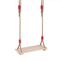 Indoor Outdoor Swing Hammock Wooden Length-Adjustable Rope Style Stable Accessory House/Garden Entertainment Enjoyable Leisure