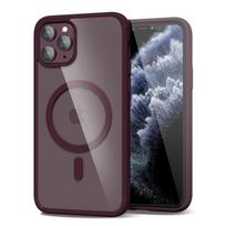 Fashion Phone Case For iPhone 17 16 15 14 13 12 11 Pro Max Plus 17 Air For Magsafe Transparent Clear Magnetic Hard Bumper Cover iPhone 13 Pro slyva