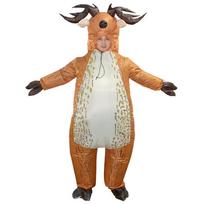 Inflatable Clothing Elk Inflatable Clothing Stage Performance Clothing Inflatable Cartoon Figure Clothing Dress Up Props Cosplay Adult 150-190cm