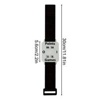 Tennis Score Keeper Wrist Band Big Screen Adjustable Counter Lightweight Wrist Score Keeper For Tennis Sports Training Accessory juoda