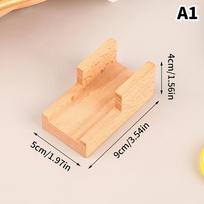 Taco Holder Mexican Pizza Roll Shelf Japanese Sushi Rack Wooden Snack Food Holder Wood Plate Cuisine Stand Sashimi Sushi Boat