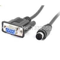 9.8Ft 8P Mini Din to RS422 PLC Programming Cable for Delta DVP/EasyView MT6070