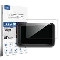 INNOSURE Grūdinto stiklo ekrano apsauga, skirta Garmin Catalyst Driving Performance Optimizer 6,95  lietimui jautriam ekranui, nuo atspindžių 1PCS - 6.95 inch