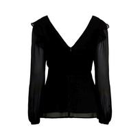 Topp naised, Must, Visc blouse