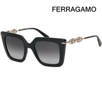 Sunglasses SF1041S 001 Black Oversized Square Horn-rimmed