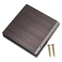 1pc Stainless Steel LED Wall Light Switch Rocker Switch Push Button Switch 1/2/3/4 Gang 1 Way Kitchen Balconies Lighting Switch