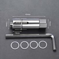 Compact And Lightweight Plumbing Tool Extractor Bolt Puller Screw Remover Dual-purpose Extractor Forged 45 Steel