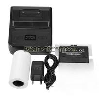 80mm Type-C Thermal Receipt Printer USB+Bluetooth Interface Portable Wireless Label Maker 2 in 1 Mini Thermal Printer US Plug juoda
