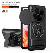 For ZTE Blade V70 Max Case nubiaV70 Max Cover Phone Case Magsafe Magnetic Fold Holder Military Armor Camera Protection Cover ZTE Blade V70 Max