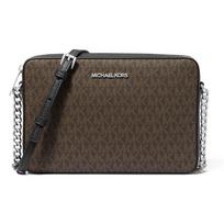 MICHAEL KORS crossbody bag Jet Set Long Old Flower Printed Retro Chain Commuting Coated Canvas Artificial Leather Camera Shoulder Large Women's juoda