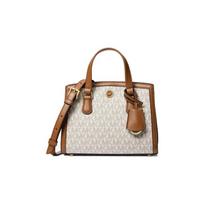 MICHAEL KORS handbag Chantal S23 Presbyopia Artificial Leather Tote Bag Tote Bag Shopping Bag Crossbody Bag Shoulder Mini Women’s Vanilla White/Acorn balta