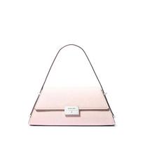MICHAEL KORS Ludlow logo flap closure Sheepskin Shoulder Bag Women's Rose Pink rožinė
