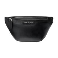 MICHAEL KORS Cooper Logo Zip Closure Cowhide Crossbody Bag Belt Bag Small Men's Black juoda